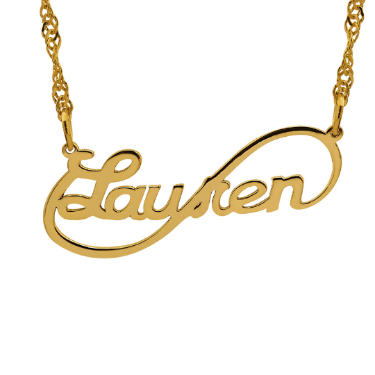 Infinity Name Necklace