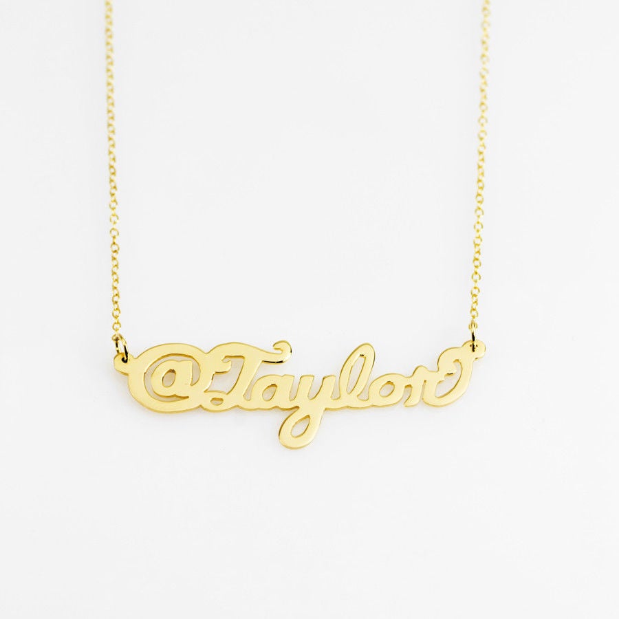 @ Name Necklace